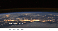 Desktop Screenshot of nickearl.net